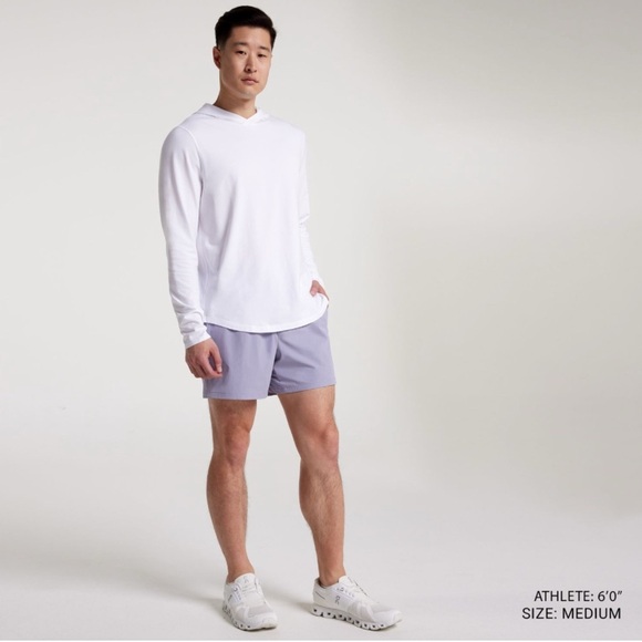 NEW VRST 5” Mesh Lined Shorts w/elastic waist, Func Drawstring, Zip back pocket - Picture 2 of 5